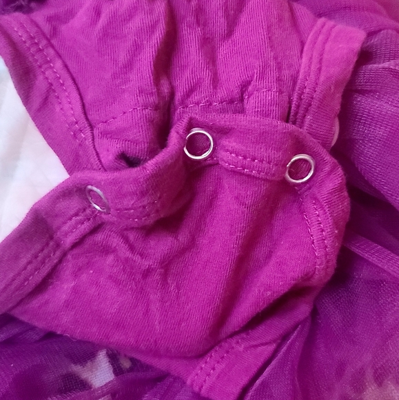 Popatu Baby girl purple/mauve Tutu tank dress sz12Mo - Picture 5 of 5